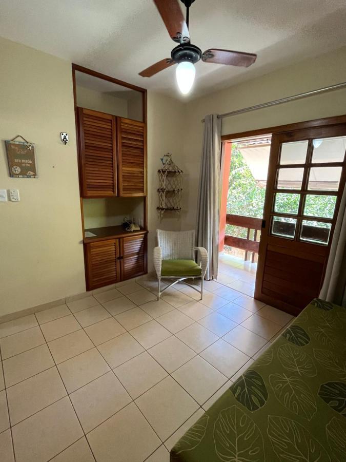 De Frente Pra Praia Apartamento Da Cris Taperapua - Condominio America Praia Flat Porto Seguro Zewnętrze zdjęcie