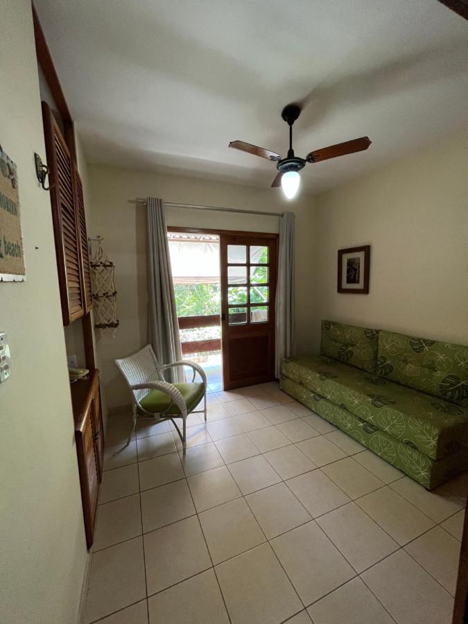 De Frente Pra Praia Apartamento Da Cris Taperapua - Condominio America Praia Flat Porto Seguro Zewnętrze zdjęcie