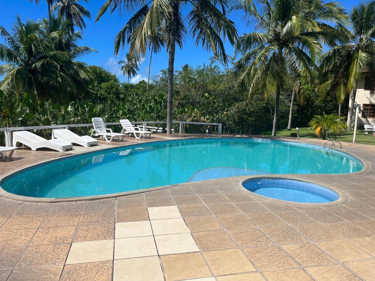 De Frente Pra Praia Apartamento Da Cris Taperapua - Condominio America Praia Flat Porto Seguro Zewnętrze zdjęcie